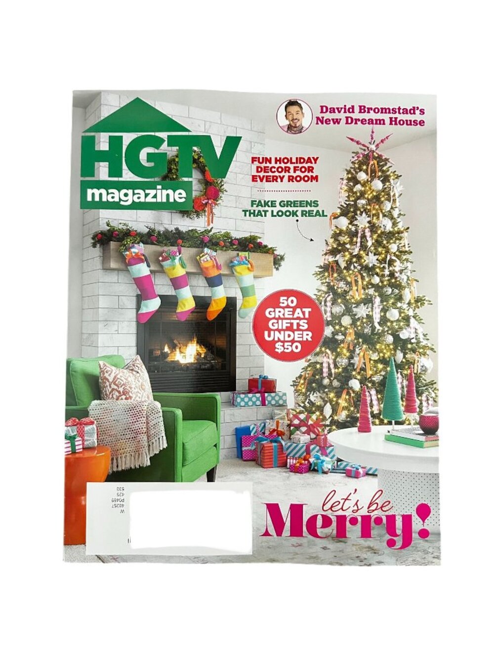 HGTV Magazine November/December 2025 Let's Be Merry Fun Holiday Decor